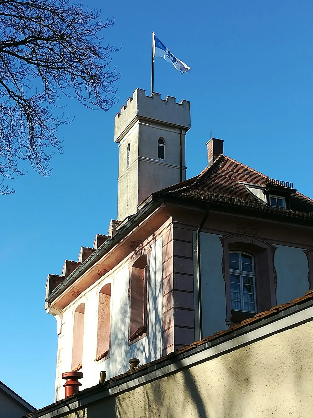 Blick auf die Veitsburg und die Ravensburger Altstadt.